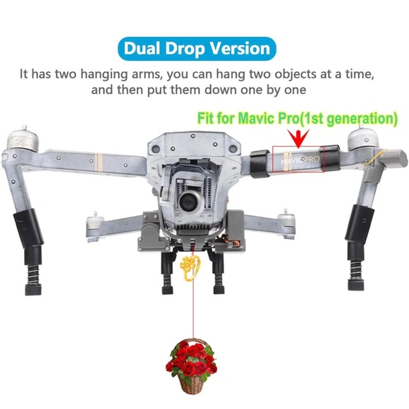 Hanatora Dual Drop Version Payload Airdrop Release Dropping Device for DJI Mavi - Picture 1 of 5
